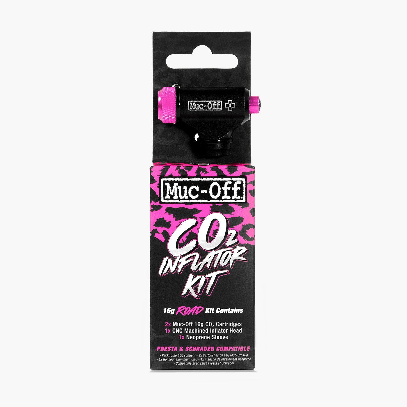 Muc-Off CO₂ Inflator Kit Road · 2 × 16 g