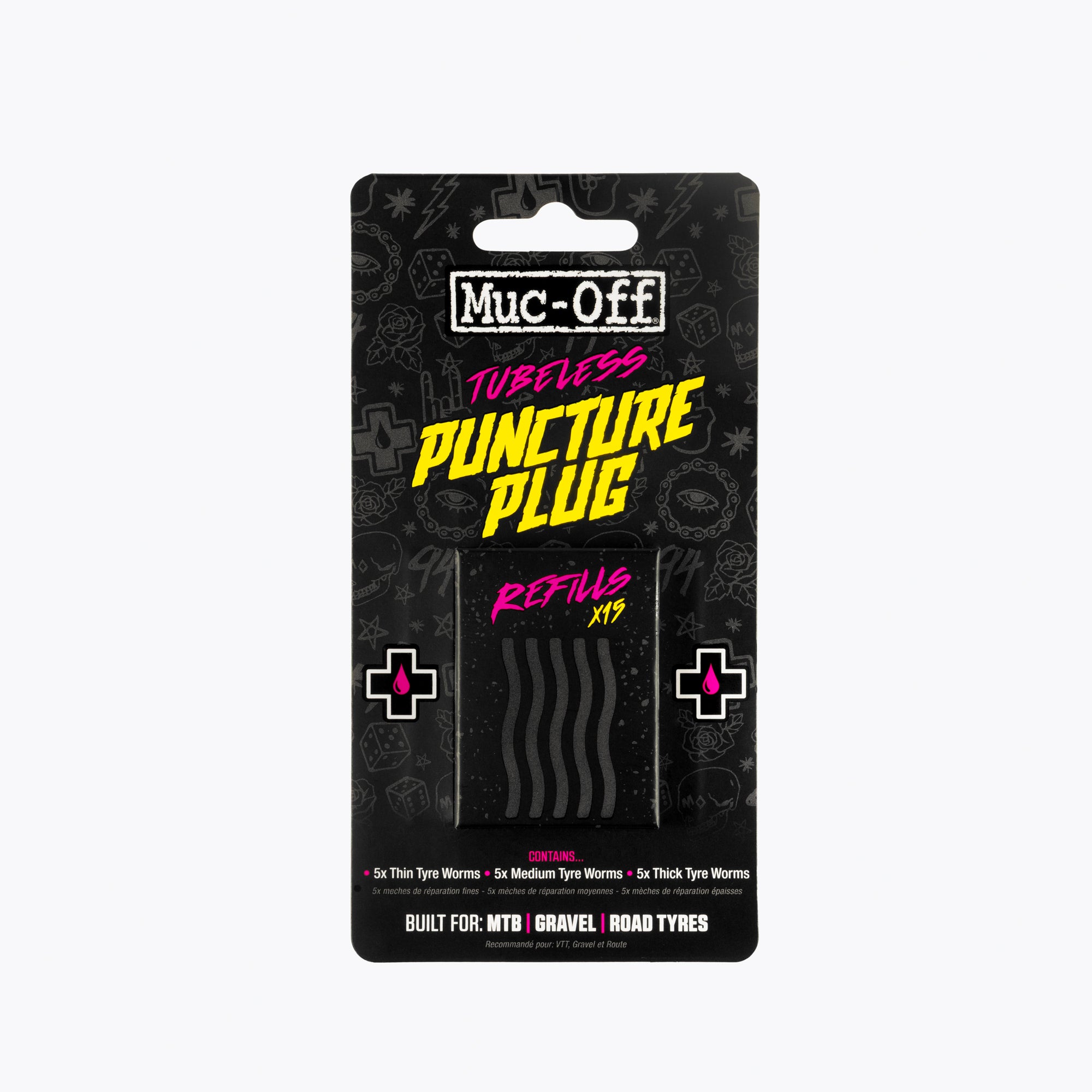 Muc-Off Tubeless Puncture Plugs · navulling 15 stuks