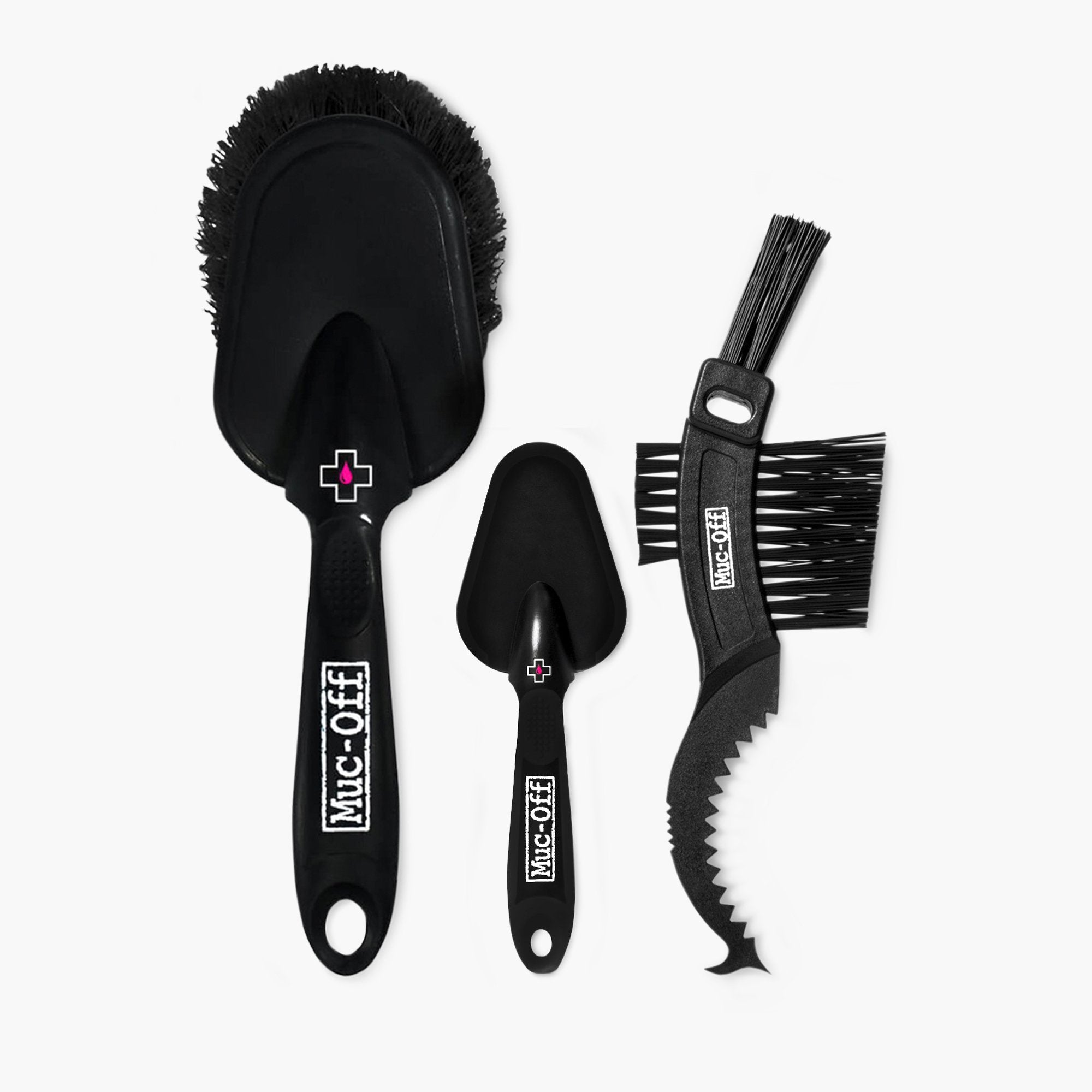 Muc-Off Premium borstelset · 3 borstels