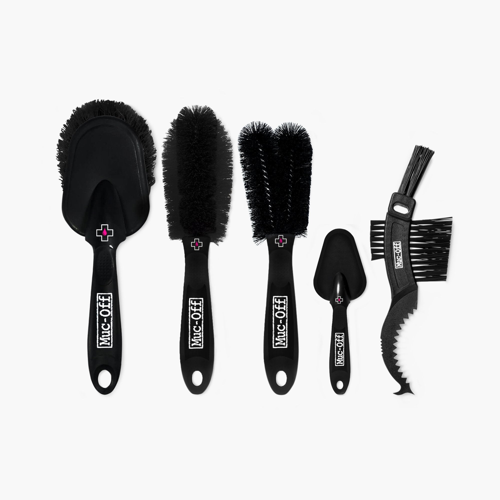 Muc-Off Premium borstelset · 5 borstels