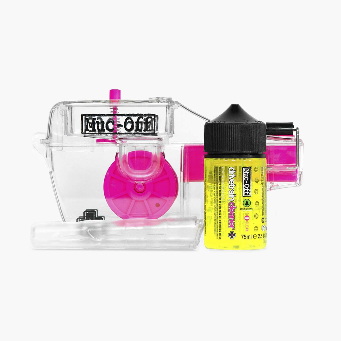 Muc-Off X-3 kettingreinigingsapparaat met reiniger