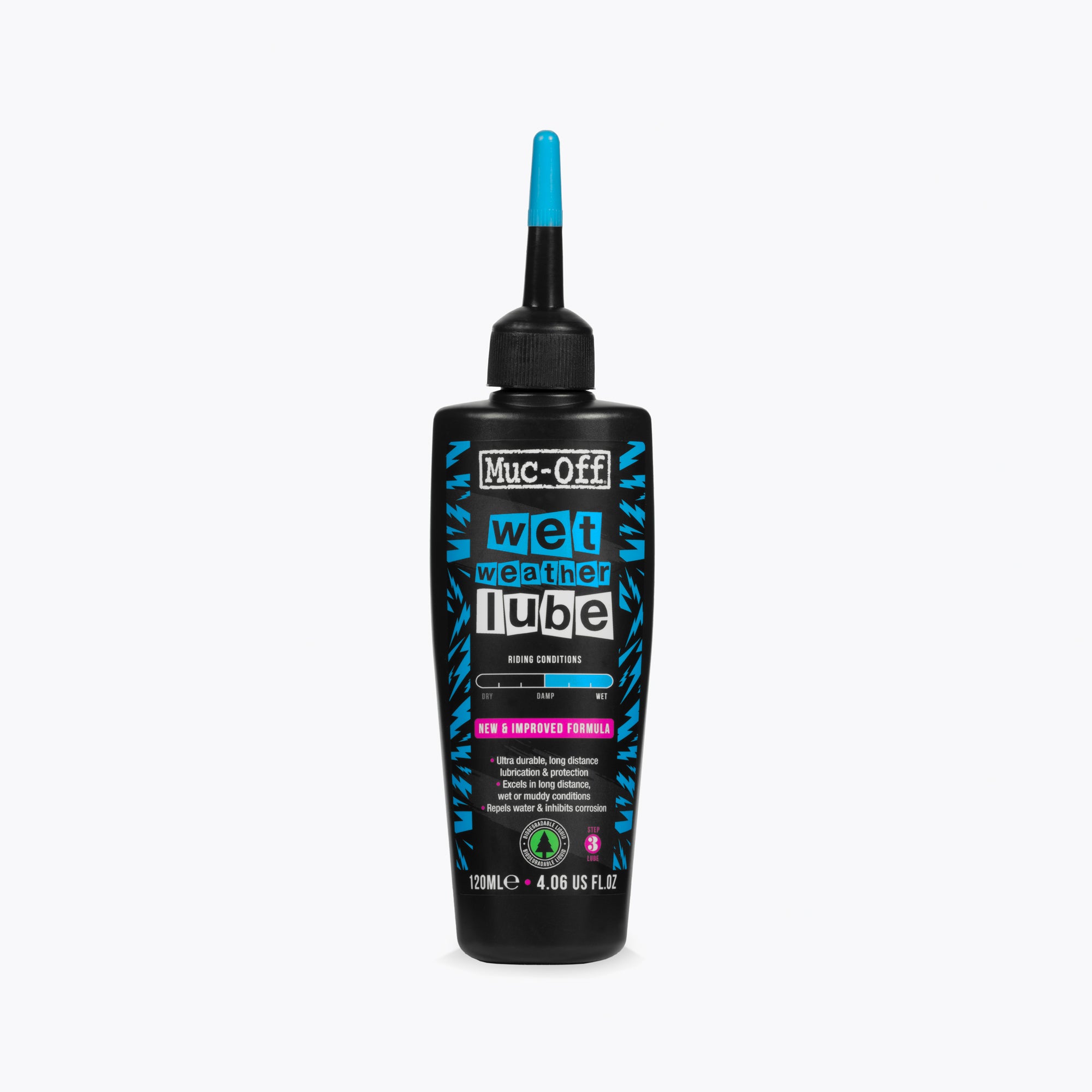 Muc-Off Wet Weather kettingolie · 120 ml