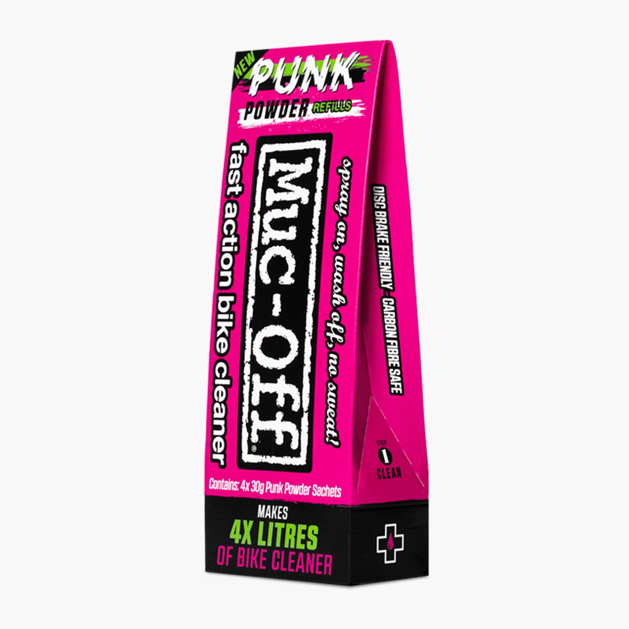 Muc-Off Punk Powder fietsreiniger · 4 × 30 g
