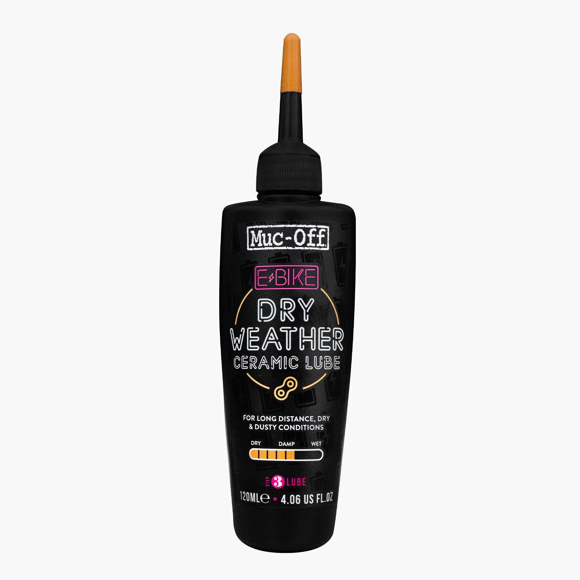 Muc-Off E-bike Dry kettingolie · 120 ml