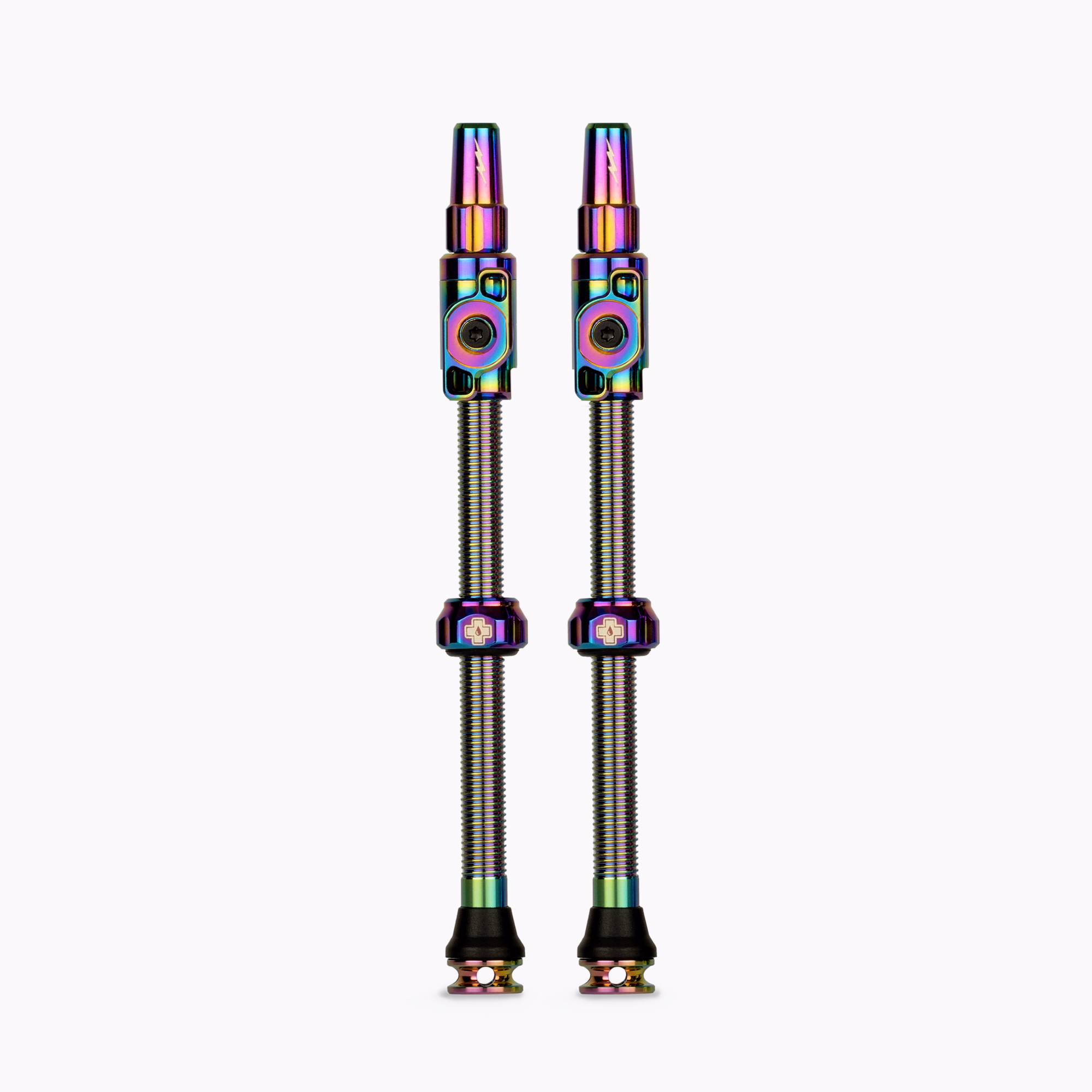 Muc-Off Big Bore Lite tubeless ventielen · 80 mm iridescent