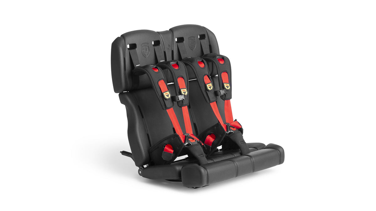 Twinseat zonder gordels