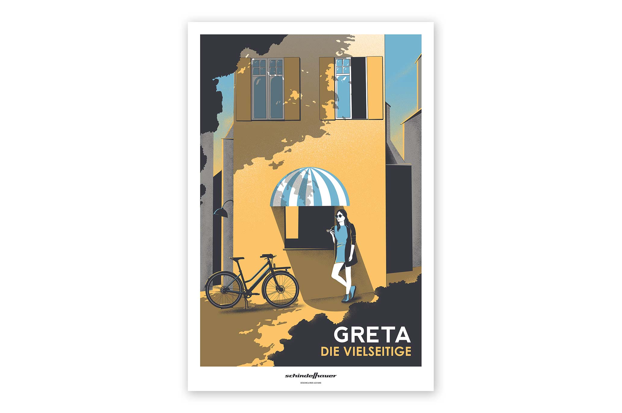 Schindelhauer Poster - Zum Heimathafen x Schindelhauer