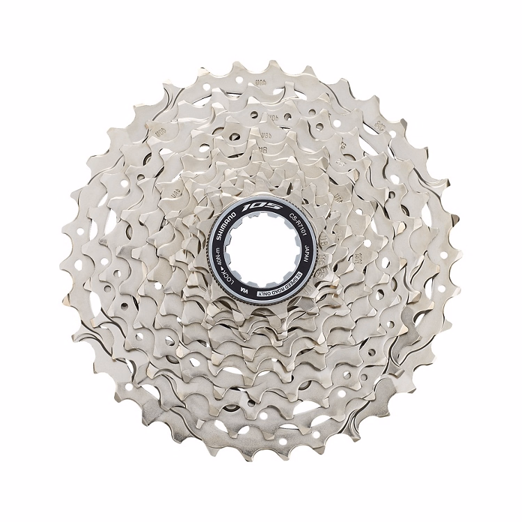 Shimano 105 CS-R7101-12 cassette — 12-speed, 11-34T